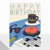 Honcho Happy Birthday Doughnut Card