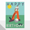 Honcho Golf Happy Birthday Card
