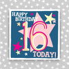 Girl Aged 16 Birthday Card