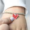 All You Need Is Love Heart Charm Bracelet - More Than Just a Gift | Narborough Hall