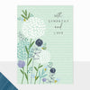 Halcyon Sympathy and Love Card