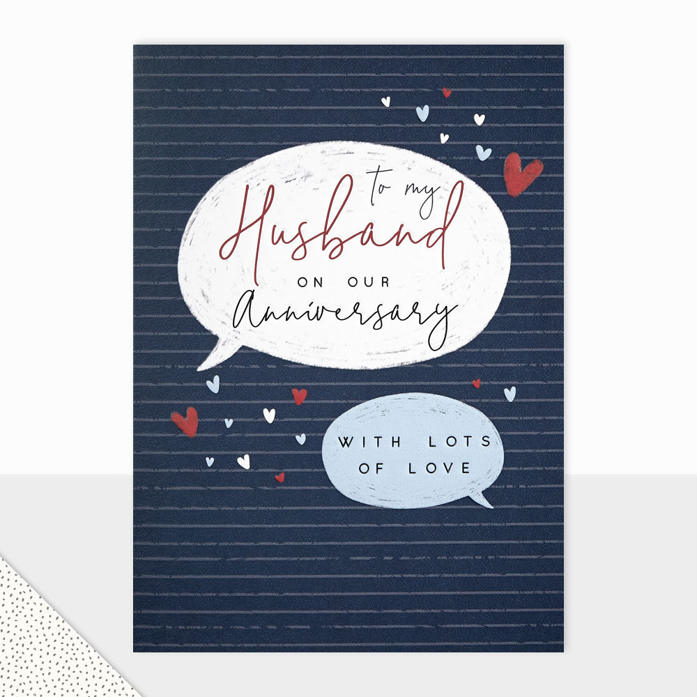 Halcyon To My Husband Anniversary Card