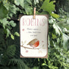 Ginger Betty Robins Wallet Card