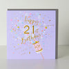 Belly Button Elle 21st Birthday Party Popper Card
