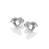 Hot Diamonds Togetherness Open Heart Stud Earrings