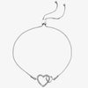 Hot Diamonds Togetherness Open Heart Bracelet