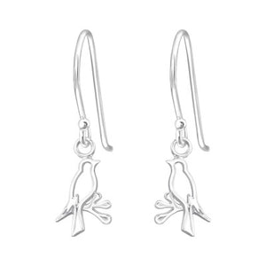Sterling Silver Bird Hook Earrings - More Than Just a Gift | Narborough Hall