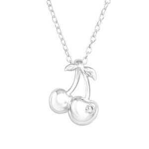 Sterling Silver Cherry Necklace - More Than Just a Gift | Narborough Hall