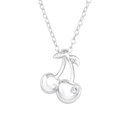 Sterling Silver Cherry Necklace - More Than Just a Gift | Narborough Hall