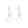 Sterling Silver Star Hook Earrings - More Than Just a Gift | Narborough Hall