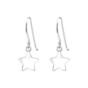 Sterling Silver Star Hook Earrings - More Than Just a Gift | Narborough Hall