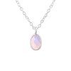 Sterling Silver Pink Opal Necklace - More Than Just a Gift | Narborough Hall