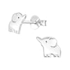 Sterling Silver Elephant Stud Earrings - More Than Just a Gift | Narborough Hall