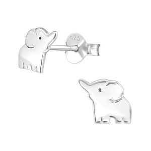 Sterling Silver Elephant Stud Earrings - More Than Just a Gift | Narborough Hall