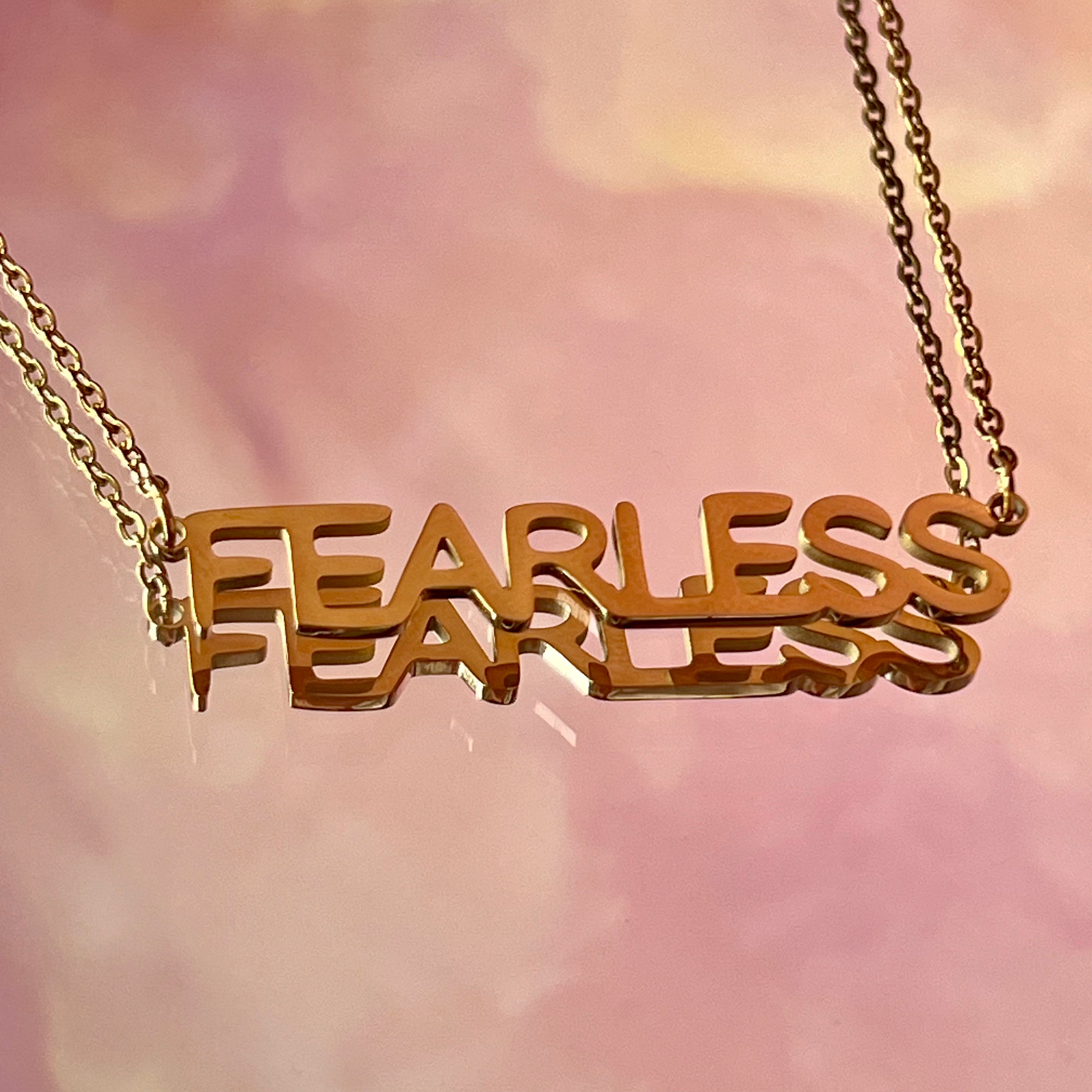 Taylor Swift Fearless Album Gold Necklace