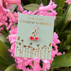 Lucky Feather - Charm Garden - Cherry Charm - Gold
