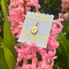 Lucky Feather - Charm Garden - Scalloped Initial Charm - Gold - E