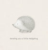 Petimo Pencil Pals - Sending you a Little Hedgehug Card