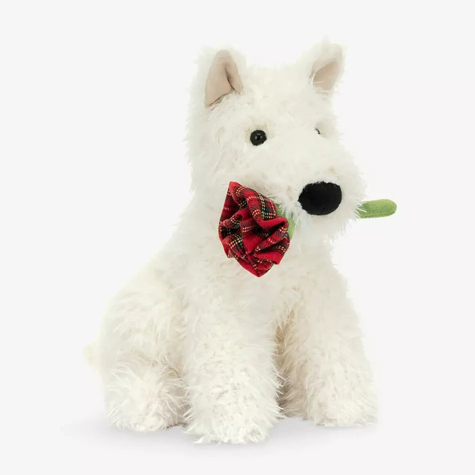 Jellycat Munro Scottie Dog I Love You