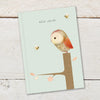 Ginger Betty Wise Words Owl Notebook