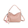 Sara Laser Cut Shoulder Bag - Pink