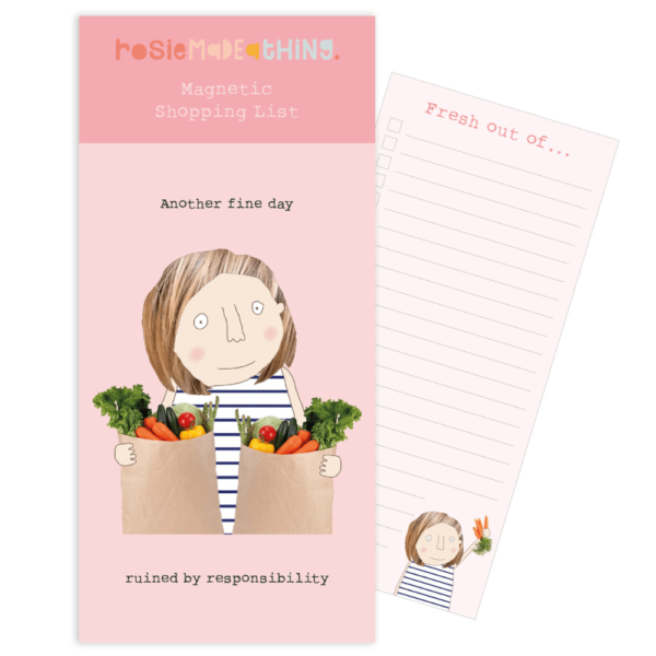 Rosie Made a Thing Fine Day Magnetic Notepad