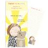 Rosie Made a Thing Hug A Dog Magnetic Notepad