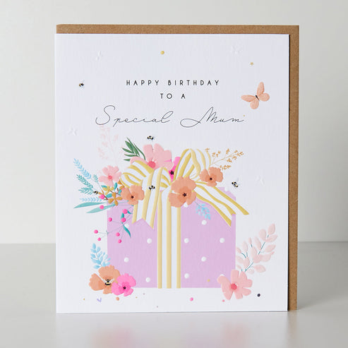 Belly Button Meadow Happy Birthday Special Mum Card