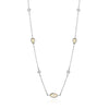 Ania Haie Silver Opal Mineral Glow Colour Necklace