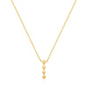 Ania Haie Gold Spike Drop Necklace