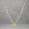 Ania Haie Gold Chunky Chain Padlock Necklace