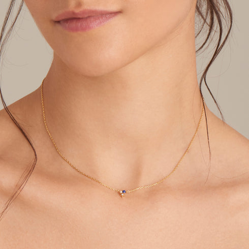 Ania Haie Gold Lapis Star Necklace