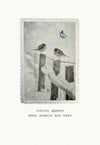 Five Dollar Shake Robins Appear Christmas Card