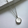 Unique & Co Silver Mother Of Pearl Necklace