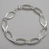 Sterling Silver Marquis Ovals Bracelet