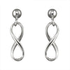 Sterling Silver Infinity Symbol Earrings