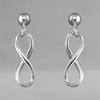 Sterling Silver Infinity Symbol Earrings