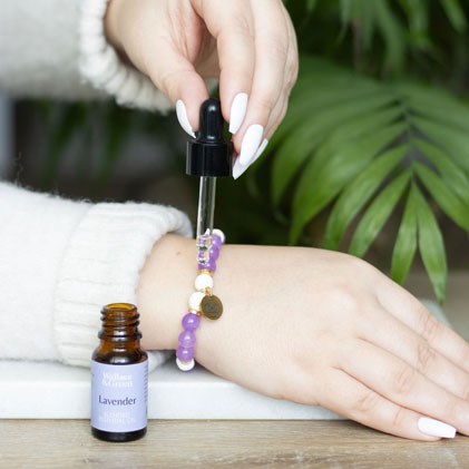 Essential oil bracelet for anxiety deals