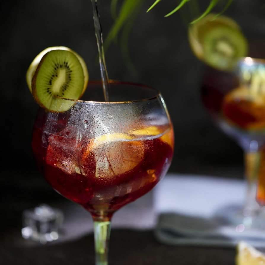 Drinkind Iridescent Gin Balloon Glasses Set of Two Boxed