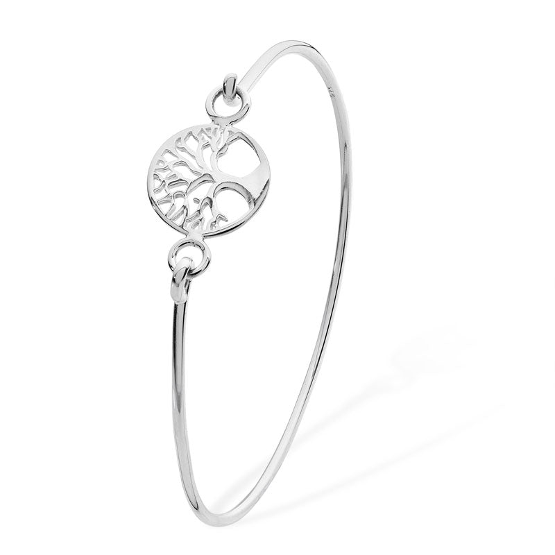 Sterling Silver Tree Of Life Bangle - More Than Just a Gift | Narborough Hall
