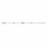 Sterling Silver Sparkle Infinity Bracelet