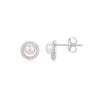 Kurate CZ Pearl Earrings