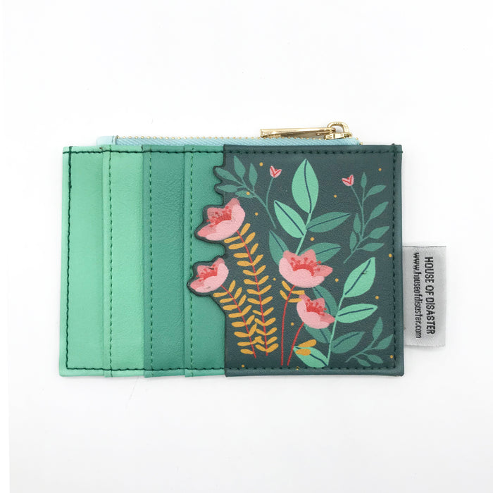 House Of Disaster Secret Garden Fox Zip Purse