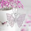 White Butterfly Suncatcher Stake