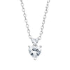 Sterling Silver CZ Double Heart Necklace - More Than Just a Gift | Narborough Hall