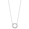 Sterling Silver Interlinking CZ Circle Necklace - More Than Just a Gift | Narborough Hall