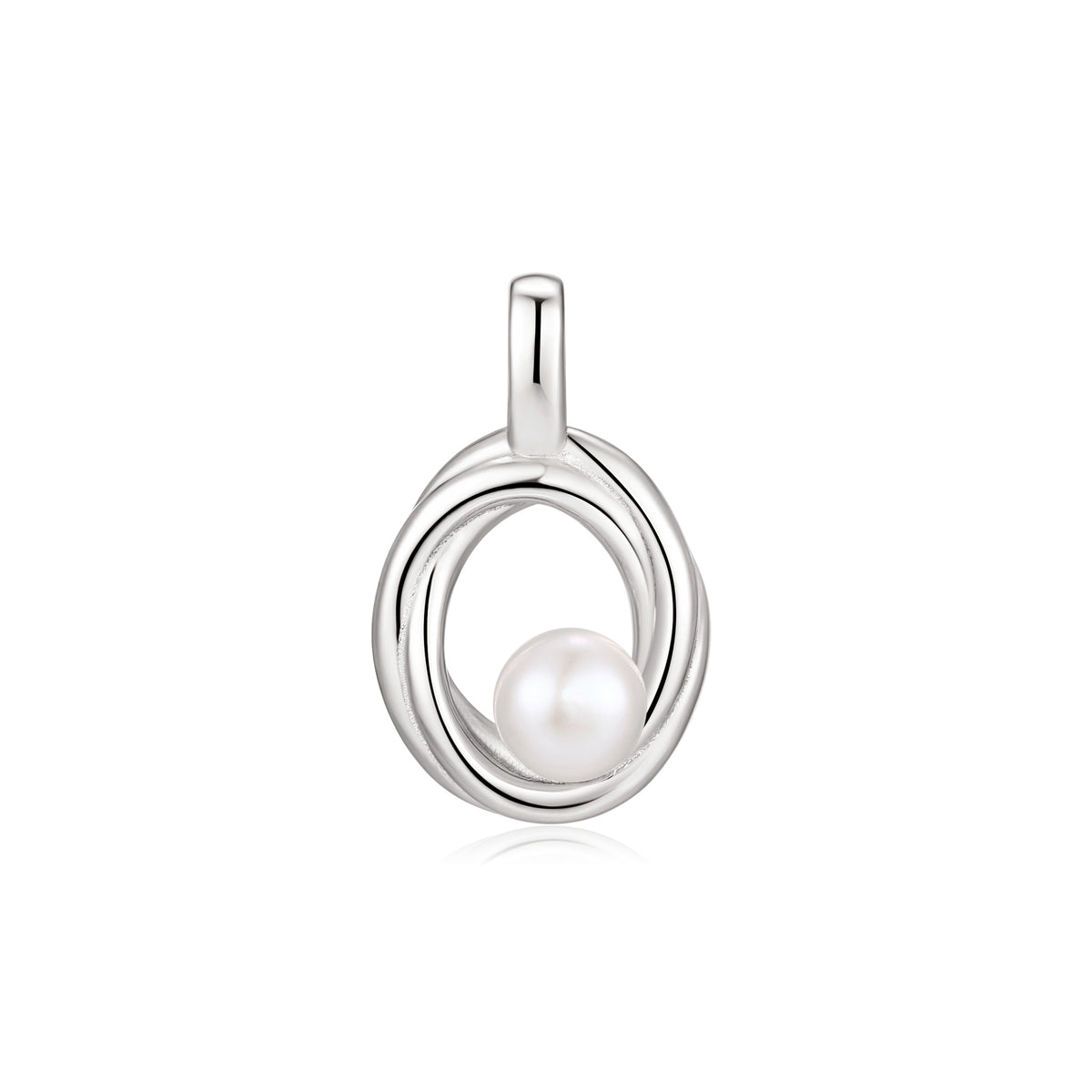 Kurate Rose-Plated Pearl Pendant