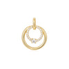 Kurate Gold-Plated CZ Pendant