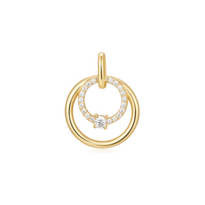 Kurate Gold-Plated CZ Pendant