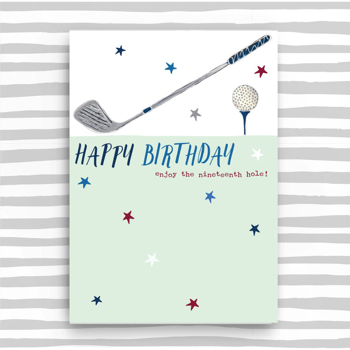 Molly Mae Golf Birthday Card